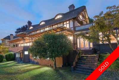 Shaughnessy House for sale:  5 bedroom 12,320 sq.ft. (Listed 2017-07-15)